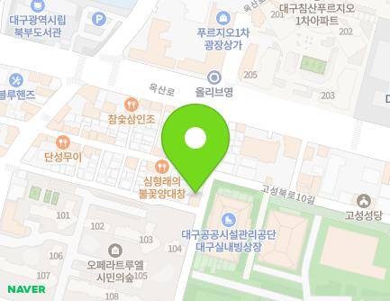 31-1 Goseong-ro 37-gil, Buk-gu, Daegu, Republic of Korea Map