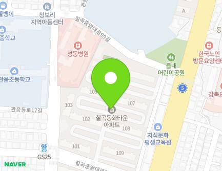 12 Chilgokjungang-daero 95-gil, Buk-gu, Daegu, Republic of Korea Map