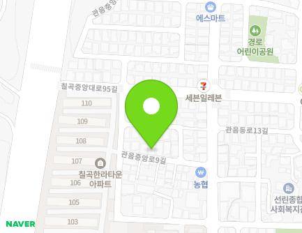 10 Gwaneumjungang-ro 9-gil, Buk-gu, Daegu, Republic of Korea Map