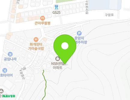 13-39 Guam-ro 42-gil, Buk-gu, Daegu, Republic of Korea Map