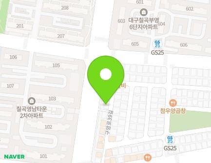 13 Guam-ro 39-gil, Buk-gu, Daegu, Republic of Korea Map