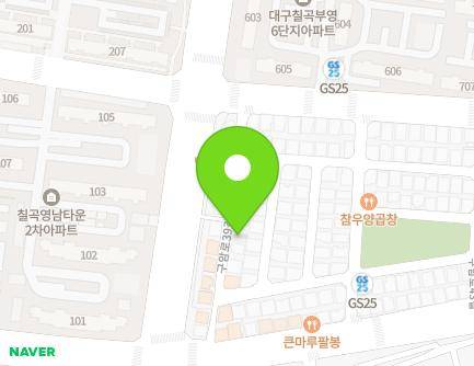 12 Guam-ro 39-gil, Buk-gu, Daegu, Republic of Korea Map