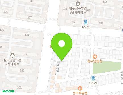 12-1 Guam-ro 39-gil, Buk-gu, Daegu, Republic of Korea Map