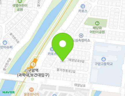 7-17 Taeamnam-ro 9-gil, Buk-gu, Daegu, Republic of Korea Map