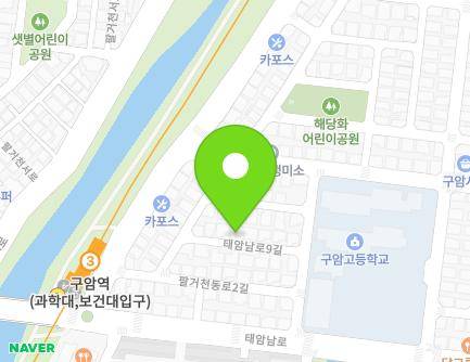 7-12 Taeamnam-ro 9-gil, Buk-gu, Daegu, Republic of Korea Map