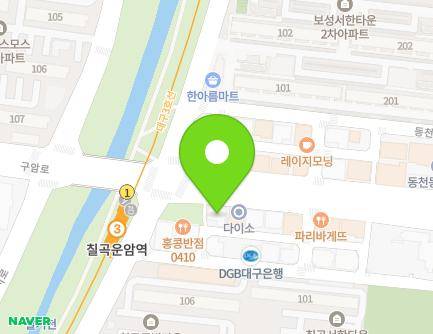 136 Guam-ro, Buk-gu, Daegu, Republic of Korea Map