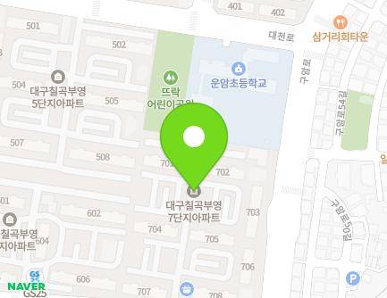 10 Guam-ro 49-gil, Buk-gu, Daegu, Republic of Korea Map