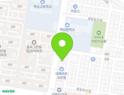 91 Hangnam-ro, Buk-gu, Daegu, Republic of Korea Map