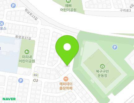 36 Hangnam-ro 15-gil, Buk-gu, Daegu, Republic of Korea Map