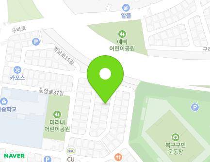 24-8 Hangnam-ro 15-gil, Buk-gu, Daegu, Republic of Korea Map