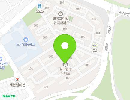 254 Guri-ro, Buk-gu, Daegu, Republic of Korea Map