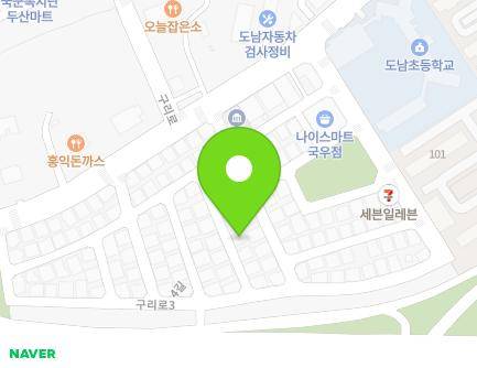 27-10 Guri-ro 34-gil, Buk-gu, Daegu, Republic of Korea Map