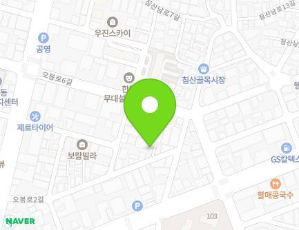 21-1 Obong-ro 2-gil, Buk-gu, Daegu, Republic of Korea Map