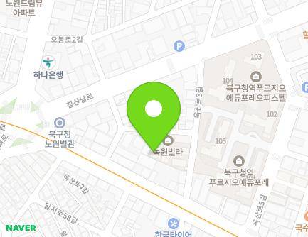 9-7 Oksan-ro 3-gil, Buk-gu, Daegu, Republic of Korea Map
