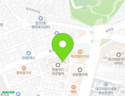 8 Wondae-ro 25-gil, Buk-gu, Daegu, Republic of Korea Map