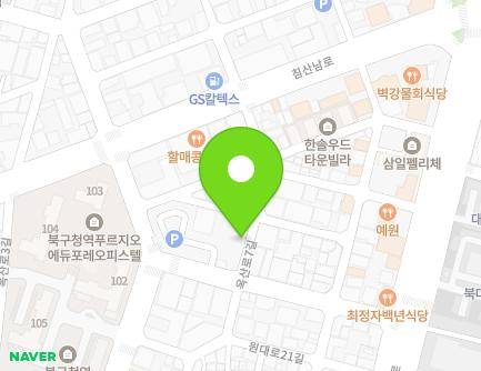 25 Oksan-ro 7-gil, Buk-gu, Daegu, Republic of Korea Map