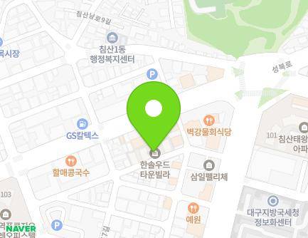 10 Wondae-ro 25-gil, Buk-gu, Daegu, Republic of Korea Map