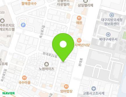 18 Oksan-ro 9-gil, Buk-gu, Daegu, Republic of Korea Map