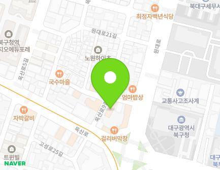 6 Oksan-ro 9-gil, Buk-gu, Daegu, Republic of Korea Map