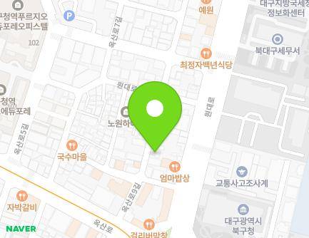 10-1 Oksan-ro 9-gil, Buk-gu, Daegu, Republic of Korea Map