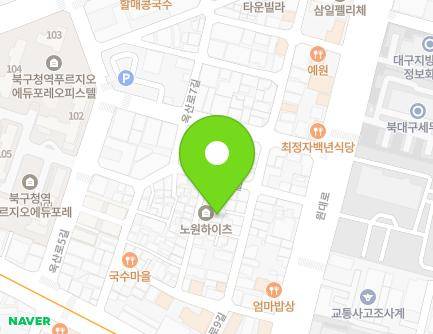 15-5 Oksan-ro 9-gil, Buk-gu, Daegu, Republic of Korea Map