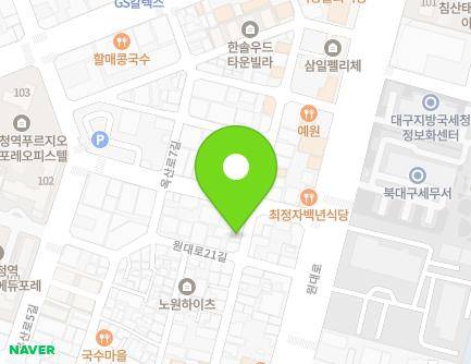 19 Oksan-ro 9-gil, Buk-gu, Daegu, Republic of Korea Map