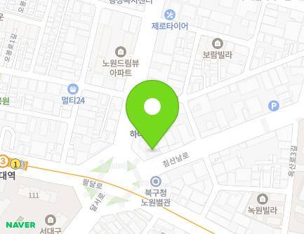 3 Chimsannam-ro, Buk-gu, Daegu, Republic of Korea Map