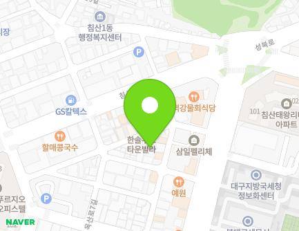 35-4 Oksan-ro 9-gil, Buk-gu, Daegu, Republic of Korea Map