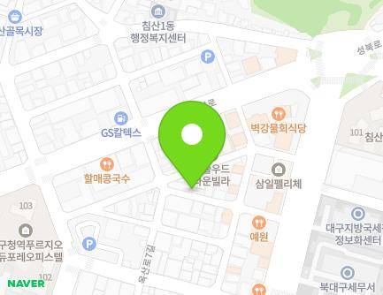 33-10 Oksan-ro 9-gil, Buk-gu, Daegu, Republic of Korea Map