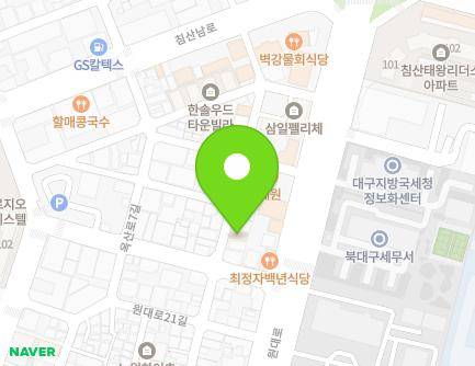 28 Oksan-ro 9-gil, Buk-gu, Daegu, Republic of Korea Map
