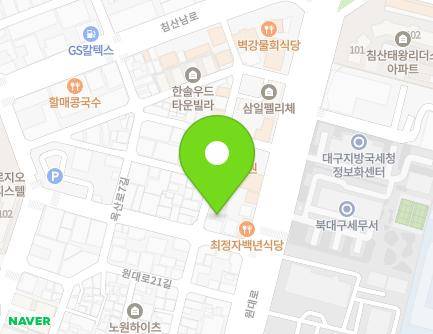26 Oksan-ro 9-gil, Buk-gu, Daegu, Republic of Korea Map
