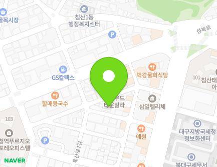35-7 Oksan-ro 9-gil, Buk-gu, Daegu, Republic of Korea Map