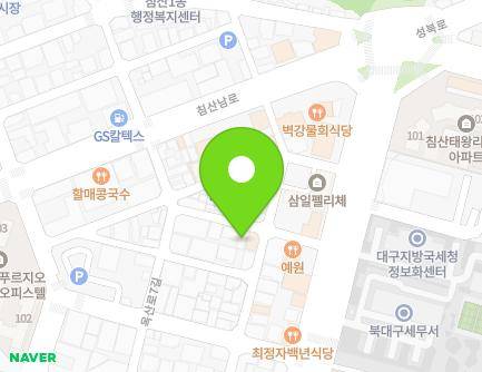 33-3 Oksan-ro 9-gil, Buk-gu, Daegu, Republic of Korea Map