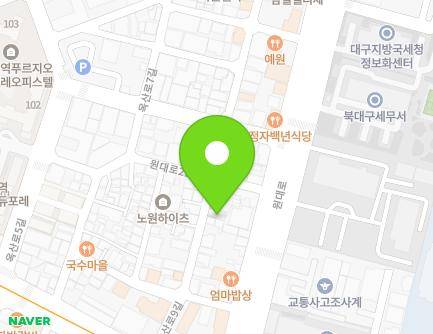 16 Oksan-ro 9-gil, Buk-gu, Daegu, Republic of Korea Map