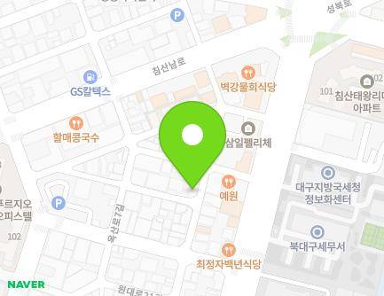 29-2 Oksan-ro 9-gil, Buk-gu, Daegu, Republic of Korea Map