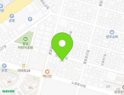 105 Obong-ro 7-gil, Buk-gu, Daegu, Republic of Korea Map