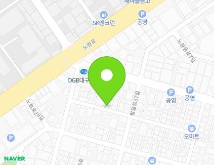 119-26 Paldal-ro 37-gil, Buk-gu, Daegu, Republic of Korea Map