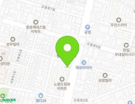 19 Obong-ro, Buk-gu, Daegu, Republic of Korea Map