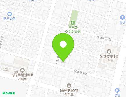 36 Obong-ro 7-gil, Buk-gu, Daegu, Republic of Korea Map