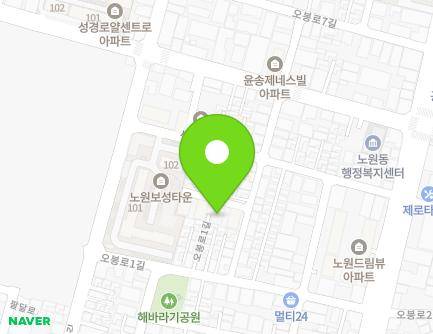 37-16 Obong-ro 3-gil, Buk-gu, Daegu, Republic of Korea Map