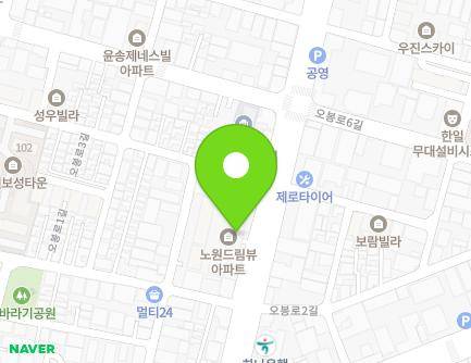 15 Obong-ro, Buk-gu, Daegu, Republic of Korea Map