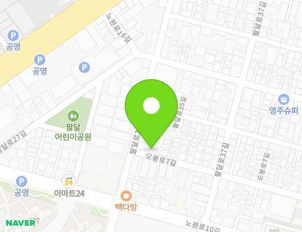 110 Obong-ro 7-gil, Buk-gu, Daegu, Republic of Korea Map
