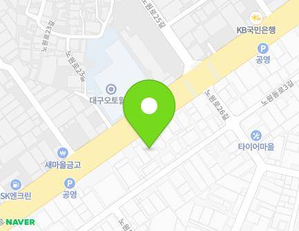 116 Nowon-ro, Buk-gu, Daegu, Republic of Korea Map