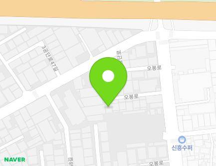 165-19 Obong-ro, Buk-gu, Daegu, Republic of Korea Map