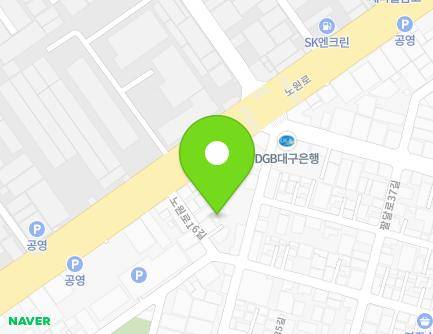 9-1 Nowon-ro 16-gil, Buk-gu, Daegu, Republic of Korea Map