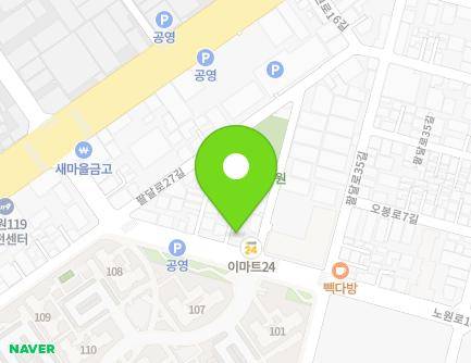 37 Nowon-ro 10-gil, Buk-gu, Daegu, Republic of Korea Map
