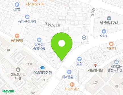 101-2 Sinam-ro, Buk-gu, Daegu, Republic of Korea Map