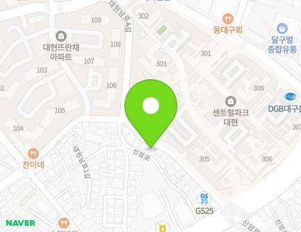 73-32 Sinam-ro, Buk-gu, Daegu, Republic of Korea Map