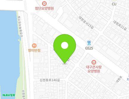 30-2 Sincheondong-ro 148-gil, Buk-gu, Daegu, Republic of Korea Map