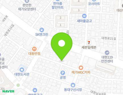 15 Daehyeonnam-ro 10-gil, Buk-gu, Daegu, Republic of Korea Map